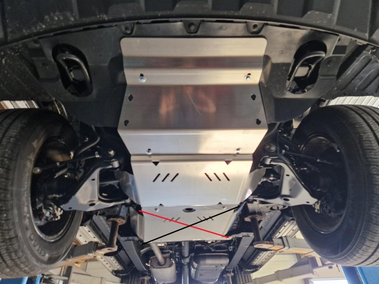 Skid plate Aluminium Engine+ | Jac T8 (2018-2026) - 5
