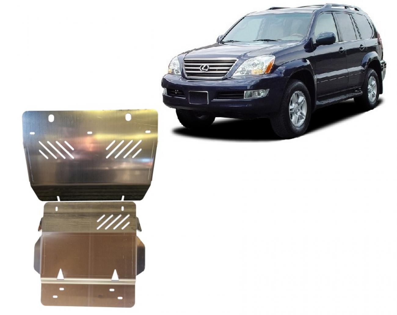 Bundplade Aluminium Motor+ | Lexus GX (2002-2009) - 2