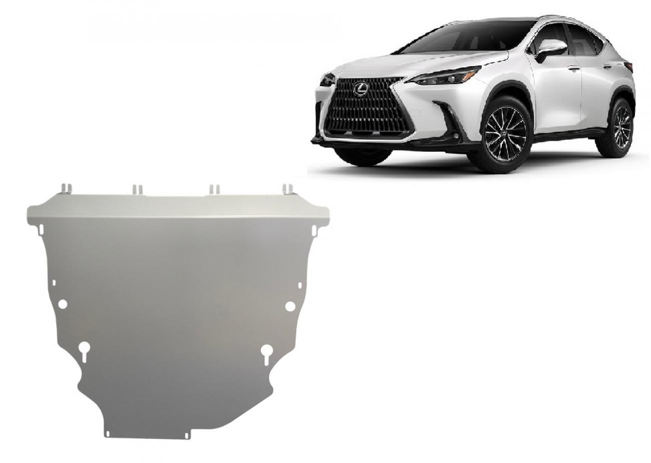 Skid plate Aluminium Engine+ | Lexus NXAZ20 (2021-2026) - 2