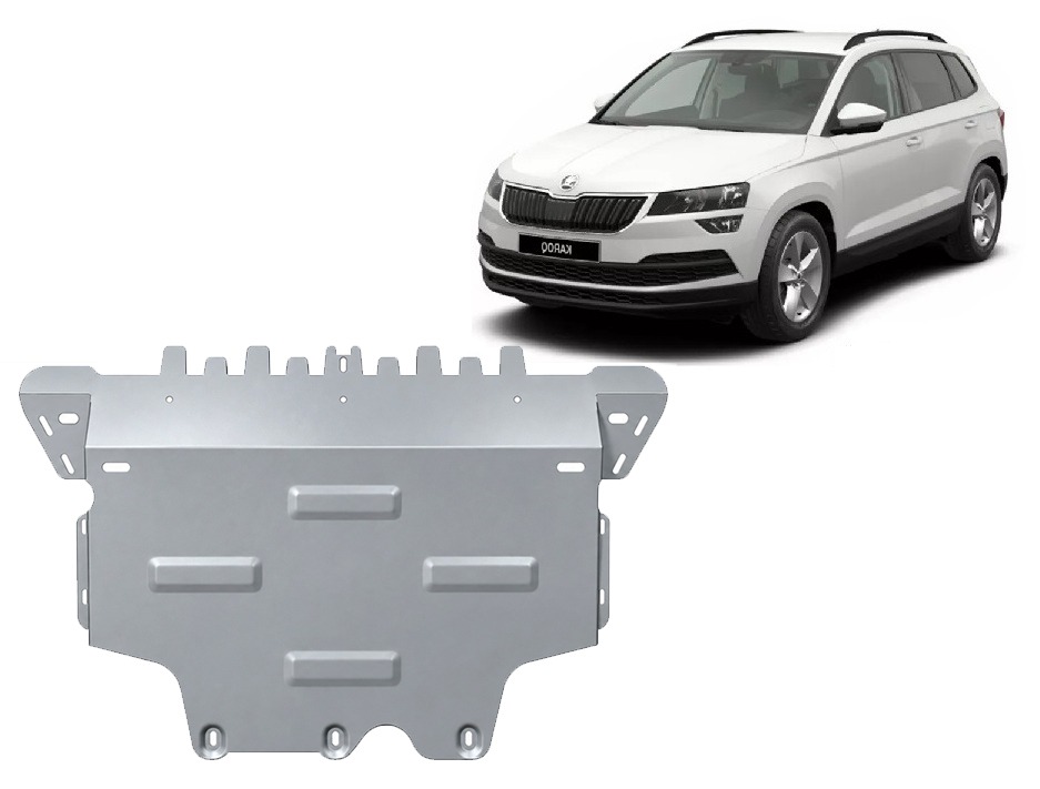 Aluminium-Unterfahrschutz Motor+ | Skoda Karoq (2016-2026) - 2