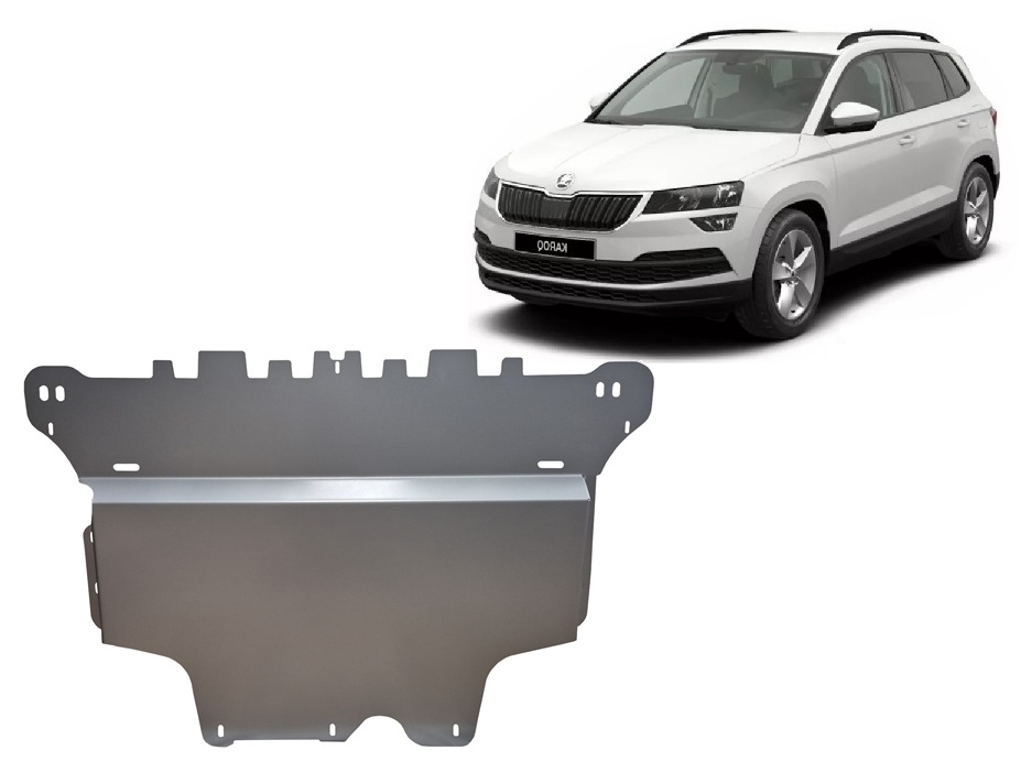 Skid plate Aluminium Engine+ | Skoda Karoq (2016-2026) - 2
