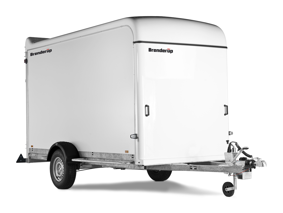 Brenderup Skåpsläp Serie CE Ramp Hög 1000 kg