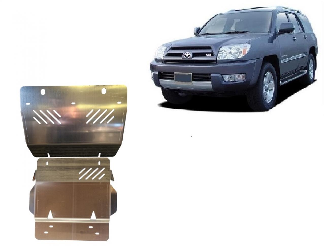 Bundplade Aluminium Motor+ | Toyota 4Runner (2002-2009) - 2