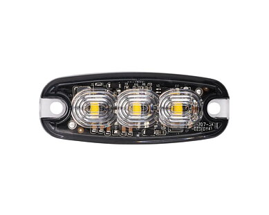 V-Sight Trucker Ultra Slim 3 LED Blixtljus (ECE R10, R65)
