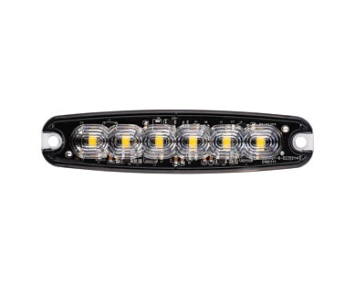V-Sight Trucker Ultra Slim 6 LED Blixtljus (ECE R10, R65)