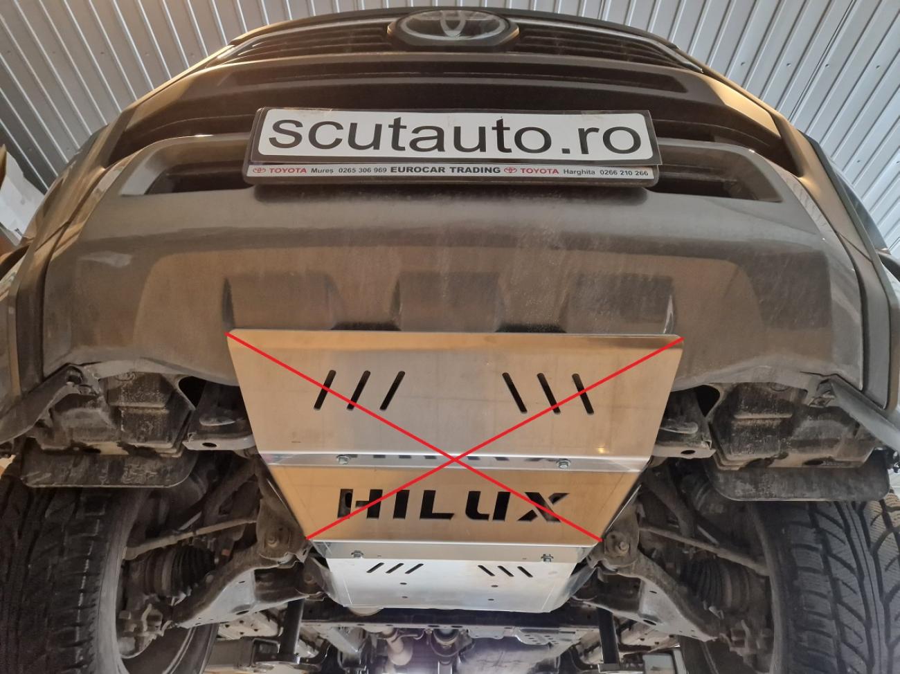 Skid plate Aluminium Engine | Toyota Hilux (2016-2026) - 12