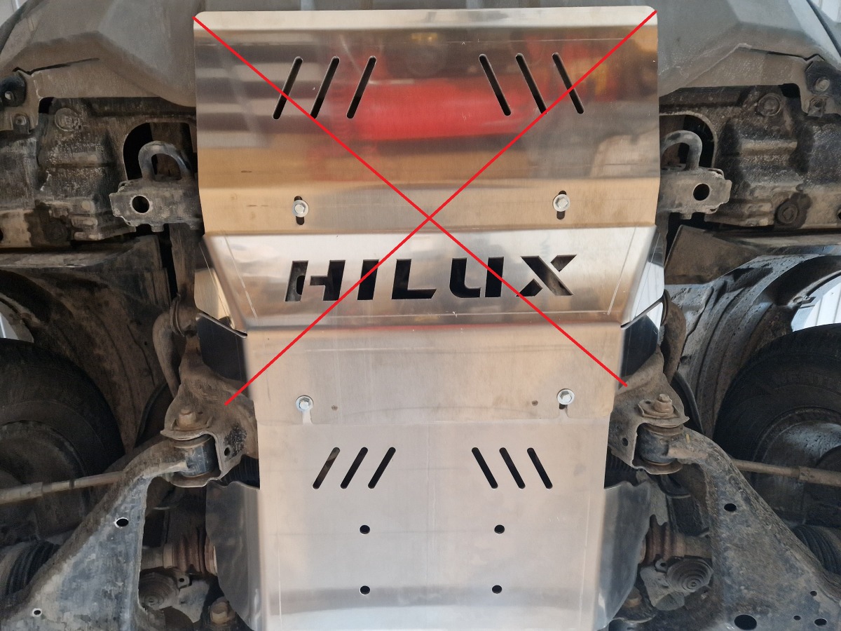 Skid plate Aluminium Engine | Toyota Hilux (2016-2026) - 6