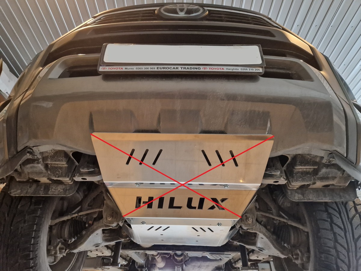 Skid plate Aluminium Engine | Toyota Hilux (2016-2026) - 8