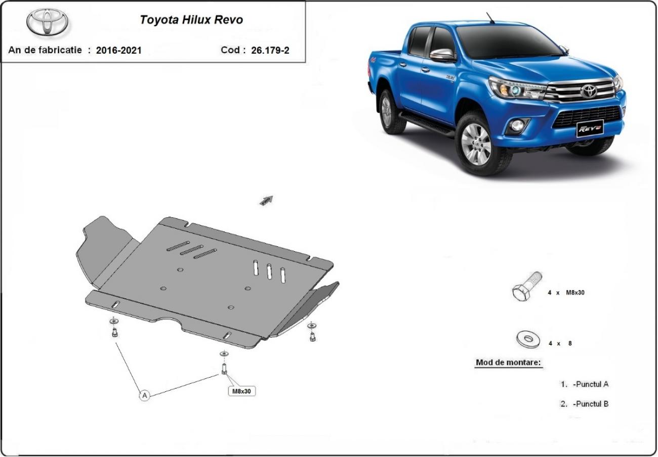 Skid plate Aluminium Engine | Toyota Hilux (2016-2026) - 3