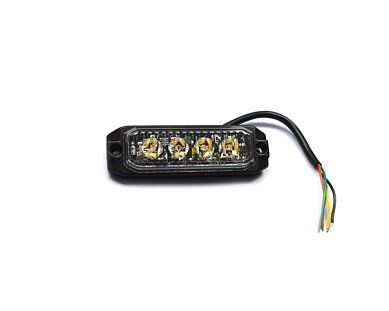 V-Sight LED Blixtljus Trucker Low Profile  4 LEDS