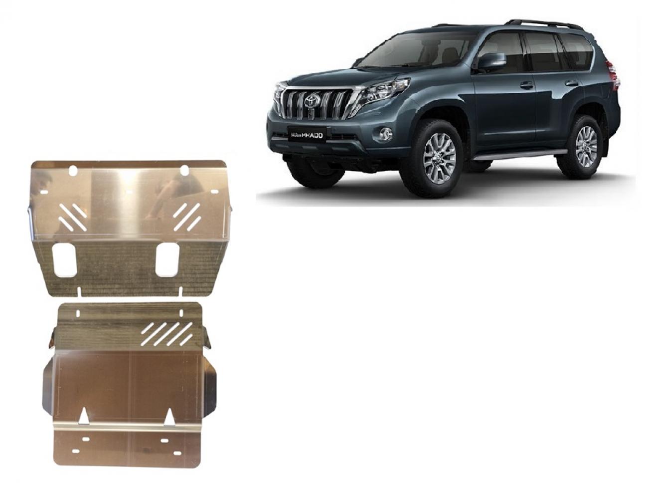 Bundplade Aluminium Motor+ | Toyota Land Cruiser 150 (2009-2023) - 2