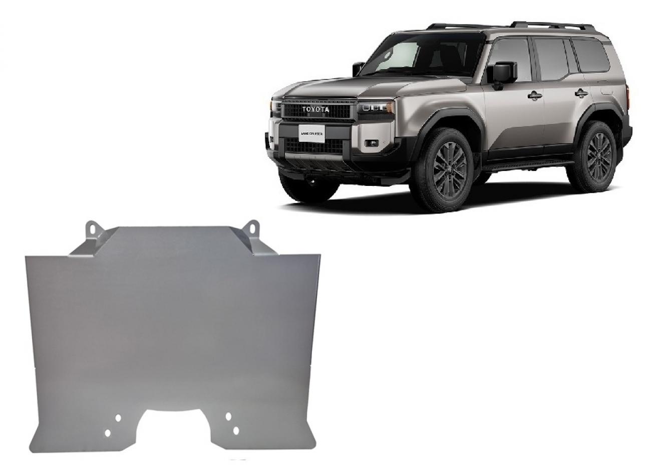 Skid plate Aluminium Engine | Toyota Land Cruiser 250 (2024-2026) - 2