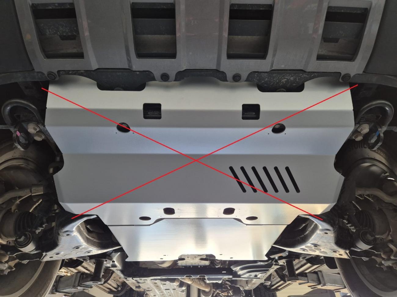Skid plate Aluminium Engine | Toyota Land Cruiser 250 (2024-2026) - 5