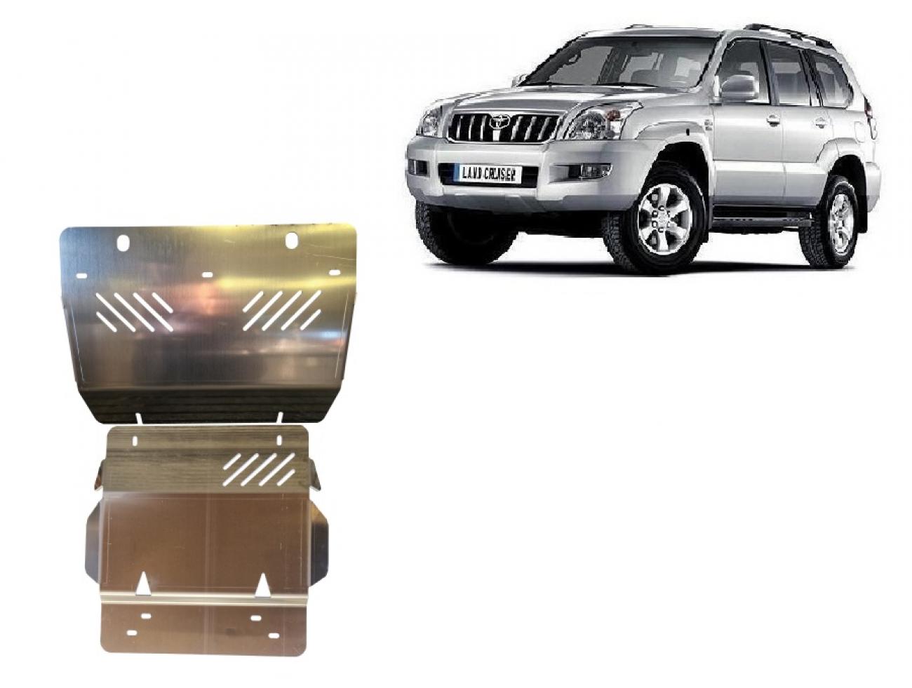 Pohjapanssari Aluminium Moottori+ | Toyota Land Cruiser J120 (2002-2009) - 2