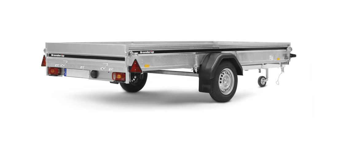 Brenderup Snöskotersläp Serie S Outline 370L 750 kg - 3