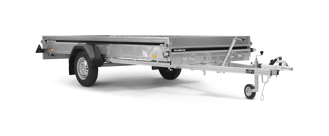 Brenderup Snöskotersläp Serie S Outline 370L 750 kg
