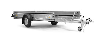 Brenderup Snöskotersläp Serie S Outline 370L 750 kg