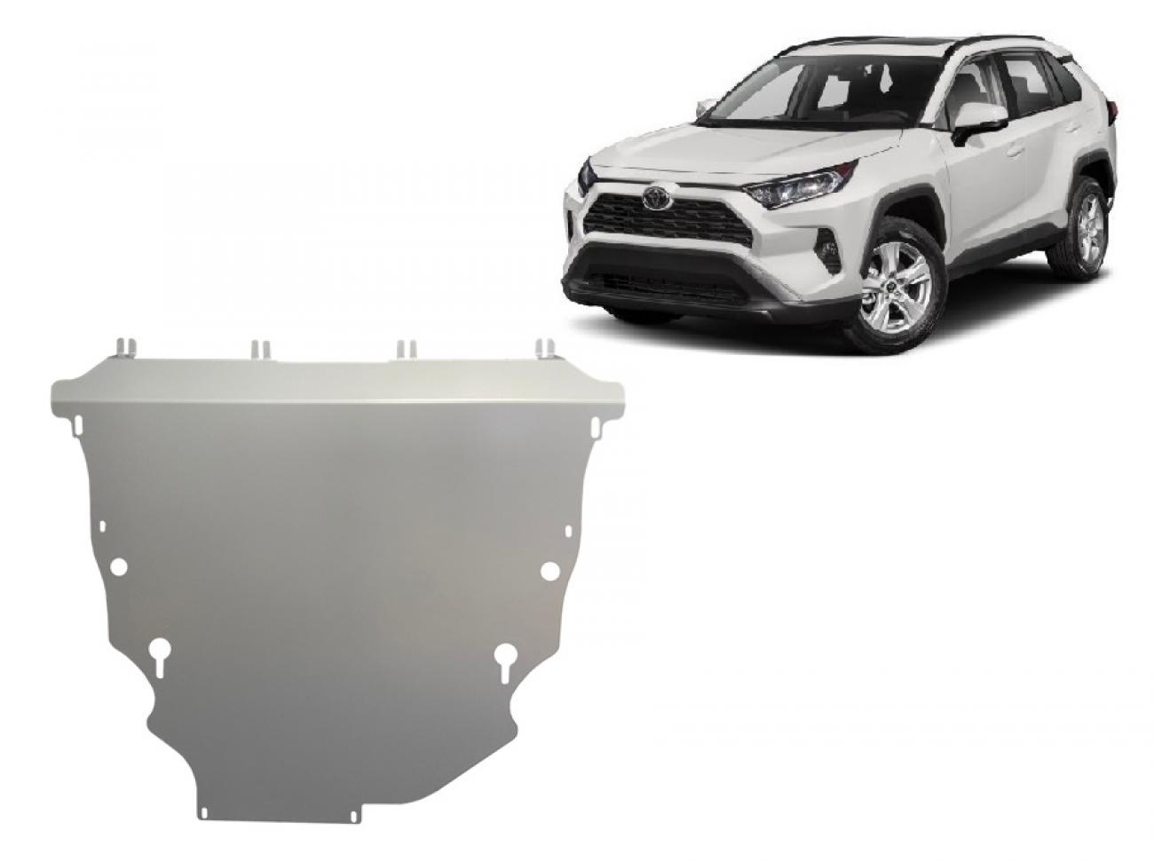 Bundplade Aluminium Motor+ | Toyota RAV4 (2018-2026) - 2