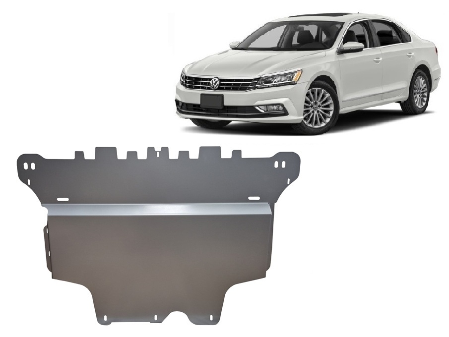 Skid plate Aluminium Engine+ | VW Passat Alltrack (2014-2023) - 2
