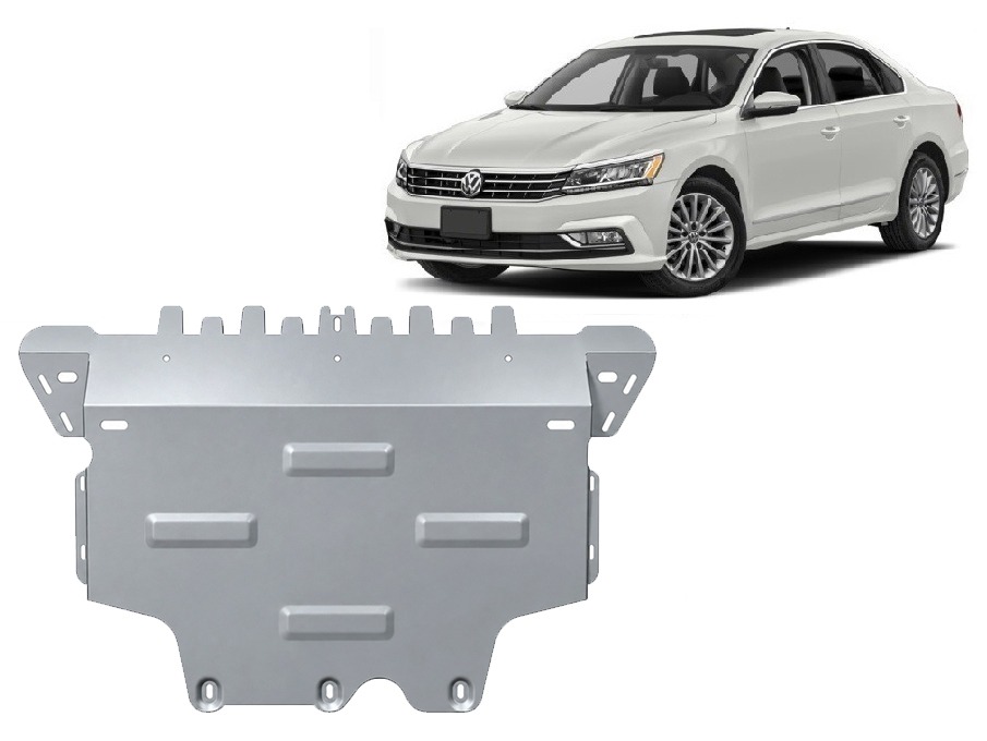 Aluminium-Unterfahrschutz Motor+ | VW Passat Alltrack (2014-2023) - 2