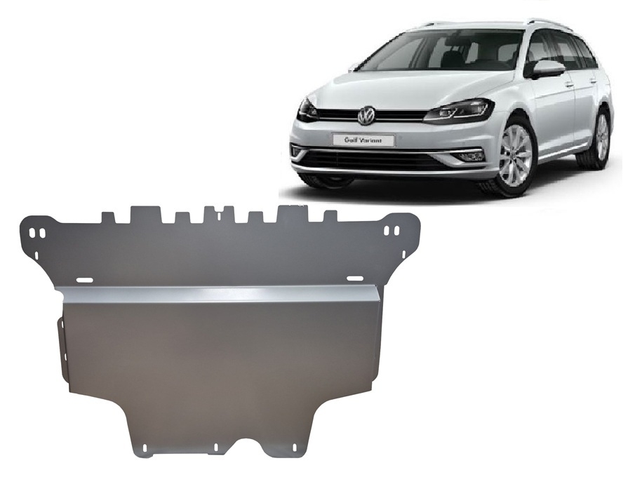 Bunnplate Aluminium Motor+ | VW Golf 7 (2012-2021) - 2