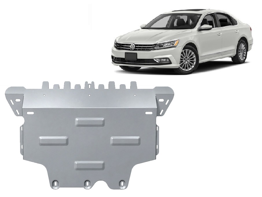 Aluminiowa osłona podwozia silnika+ | VW Passat B8 (2014-2023) - 2