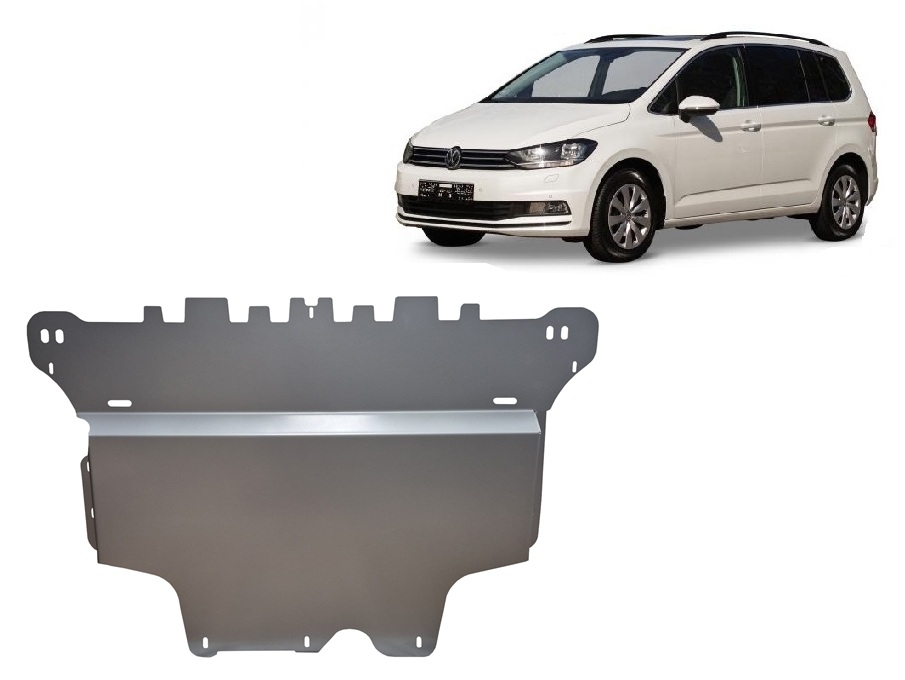 Pohjapanssari Aluminium Moottori+ | VW Touran (2015-2026) - 2