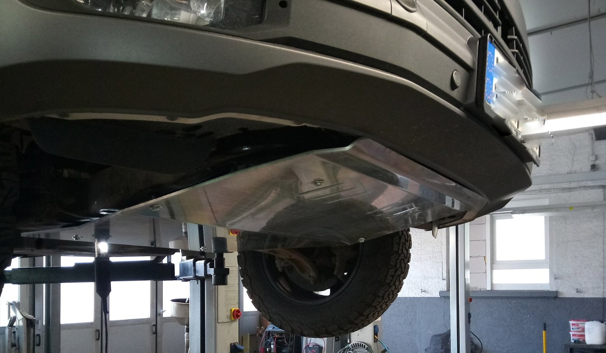 Skid plate Aluminium Engine+ | VW Transporter T5 (2004-2015) - 9