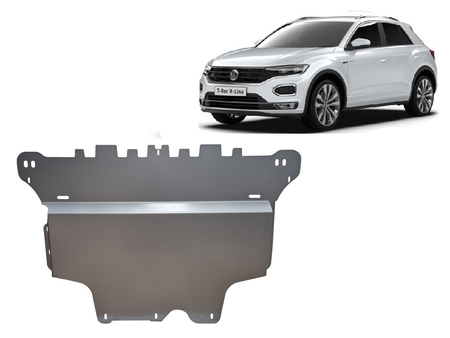 Bunnplate Aluminium Motor+ | VW T-Roc (2017-2026) - 2