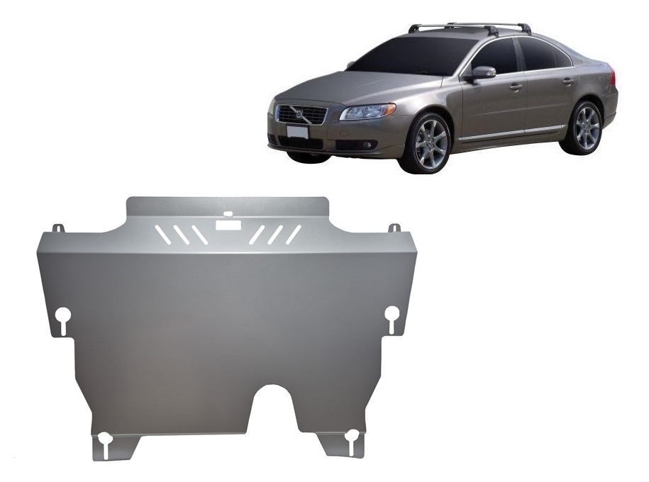Bundplade Aluminium Motor+ | Volvo S80 (2006-2016) - 2