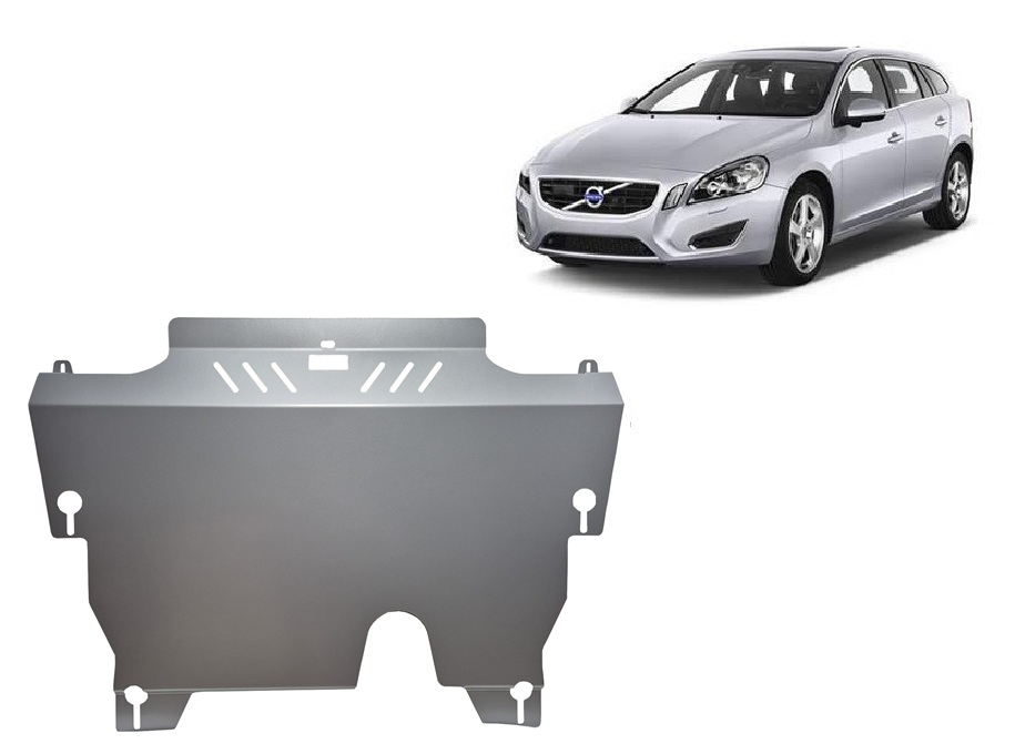 Skid plate Aluminium Engine+ | Volvo V60 (2010-2018) - 2