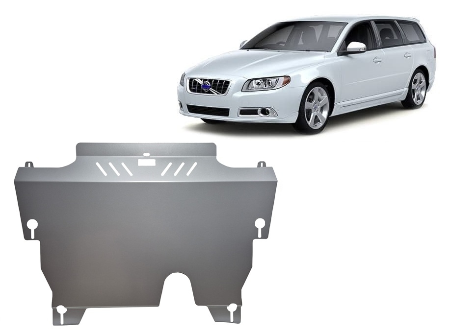 Skid plate Aluminium Engine+ | Volvo V70 (2007-2016) - 2