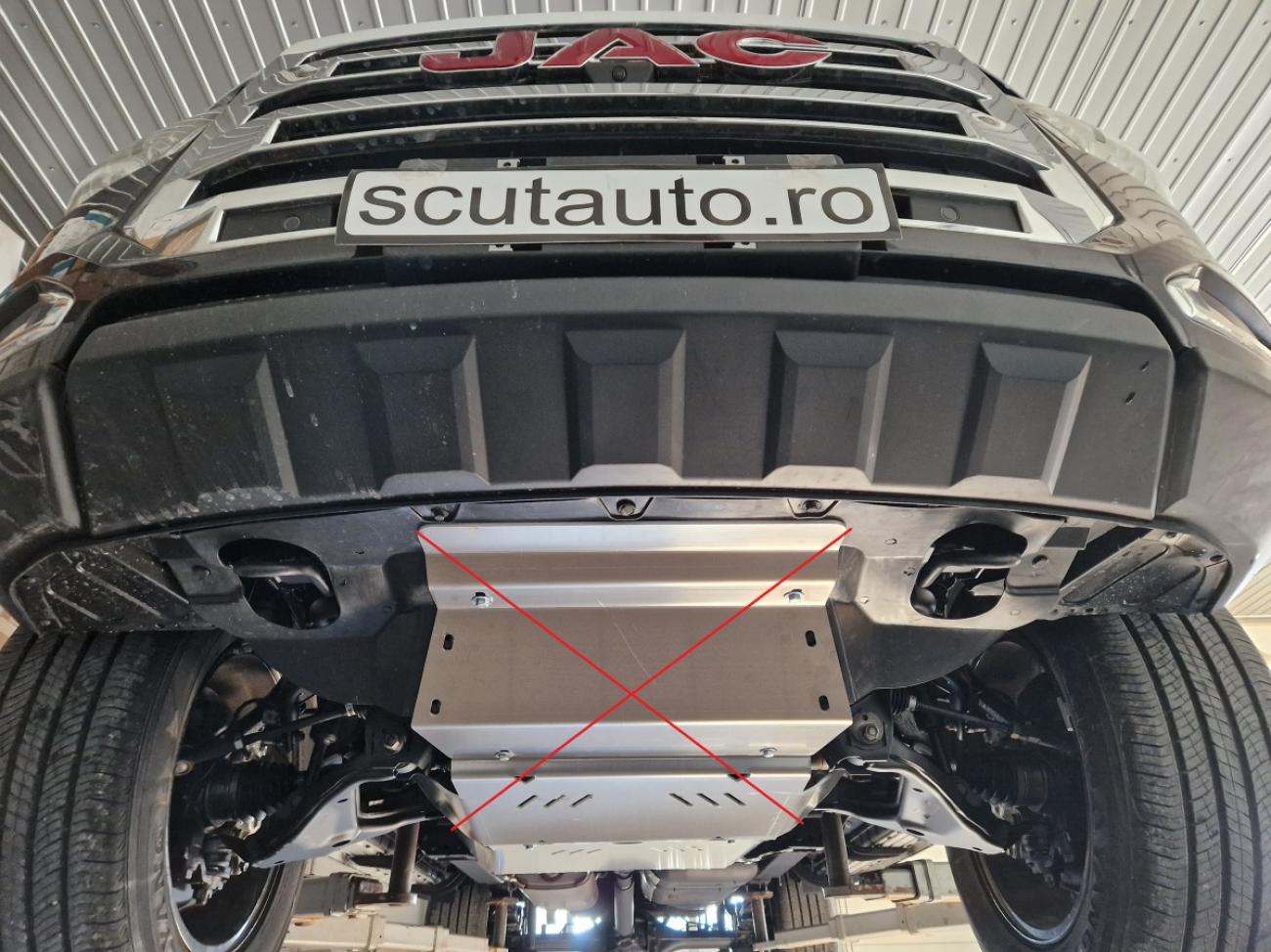 Hasplåt Aluminium Växellåda | Jac T8 (2018-2026) - 7