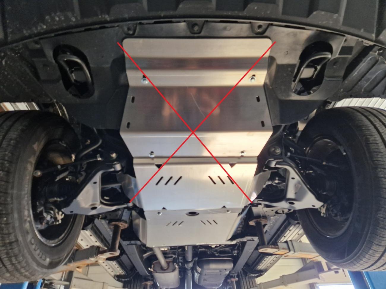 Hasplåt Aluminium Växellåda | Jac T8 (2018-2026) - 6