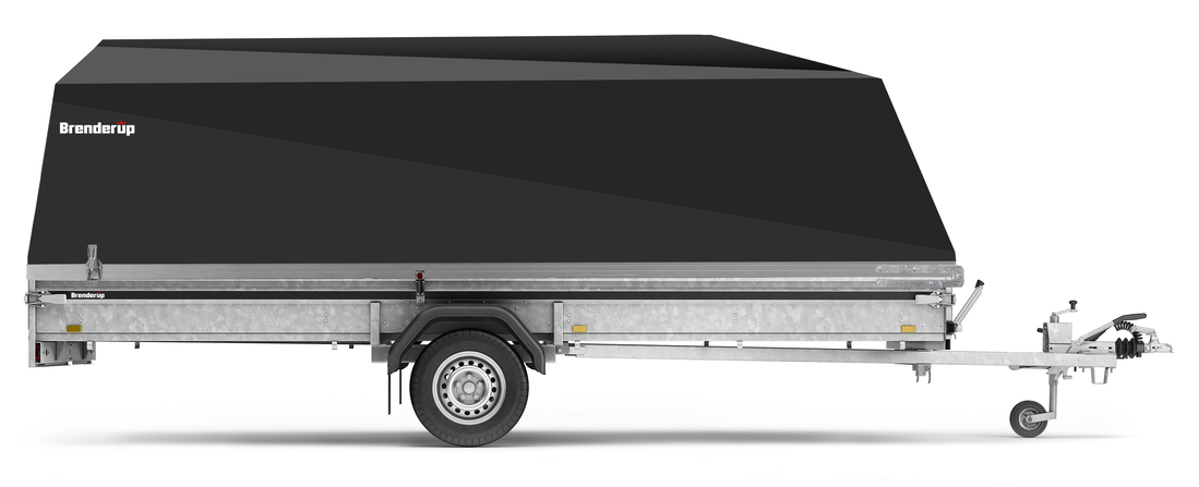 Brenderup Snöskotersläp Serie Standard Outline 380L 1000 kg