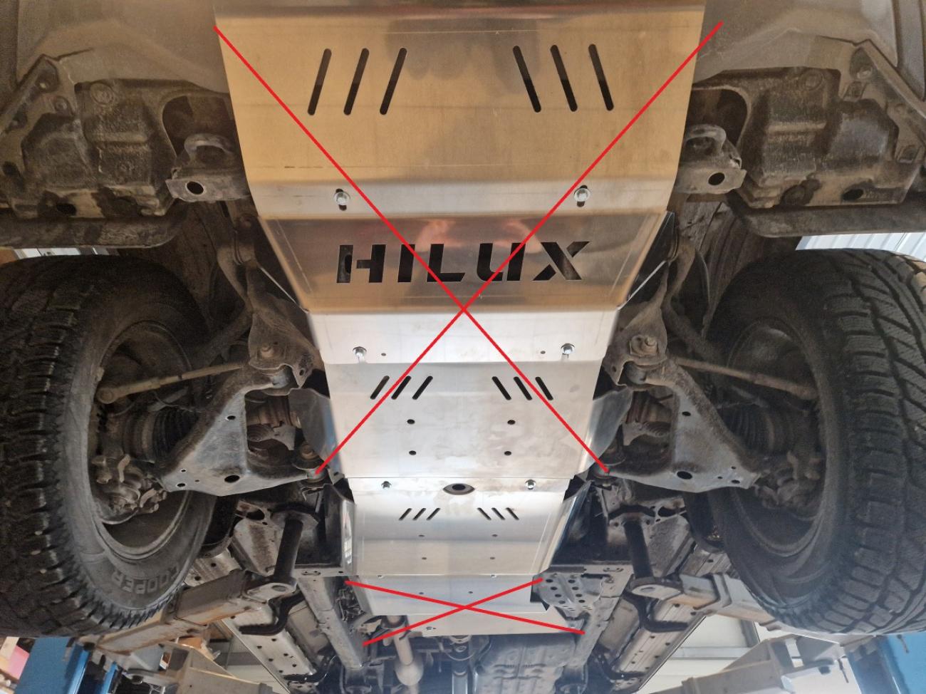 Bundplade Aluminium Gearkasse | Toyota Hilux Invincible (2021-2026) - 7