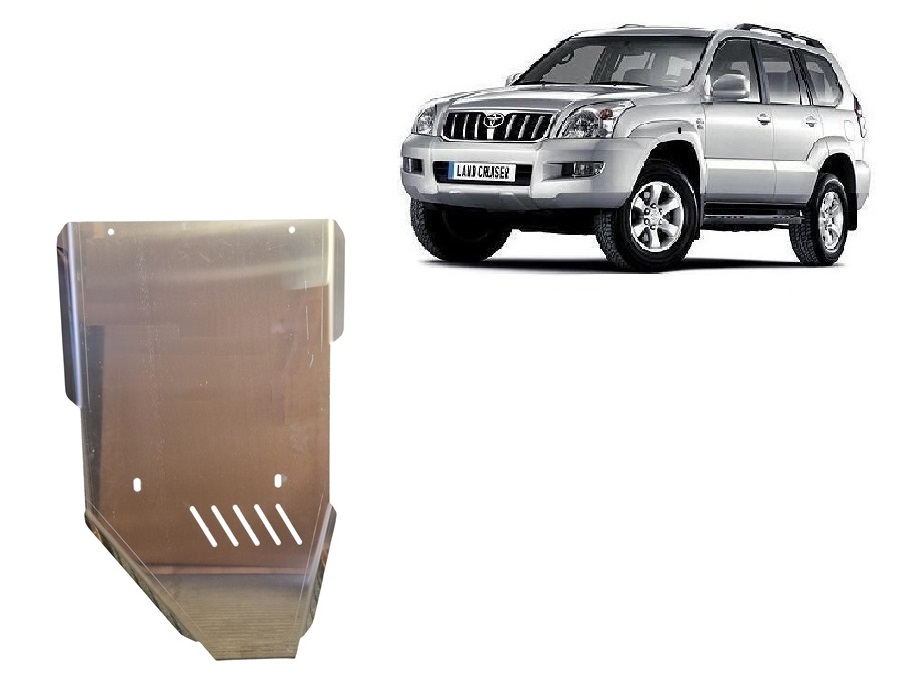 Proteção inferior da caixa de velocidades em alumínio | Toyota Land Cruiser J120 (2002-2009) - 2