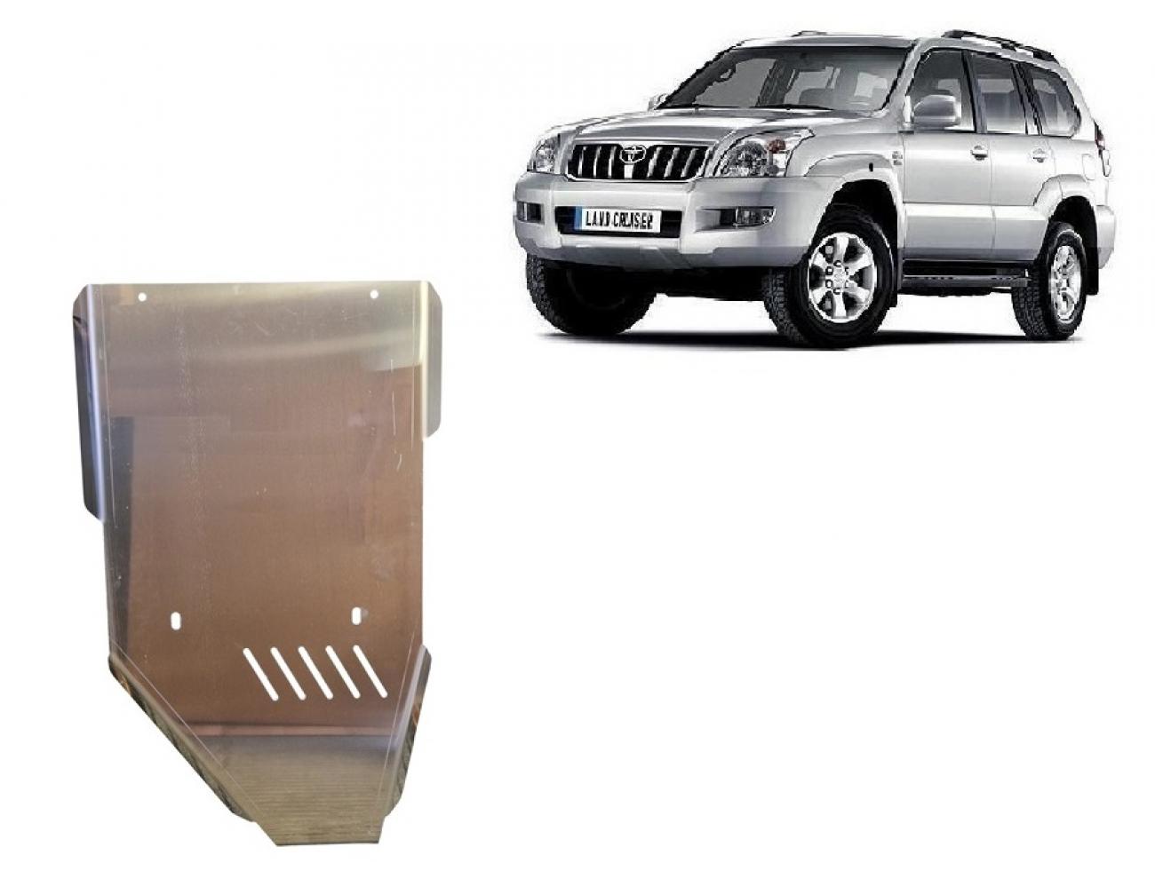 Skid plate Aluminium Gearbox | Toyota Land Cruiser J120 (2002-2009) - 2