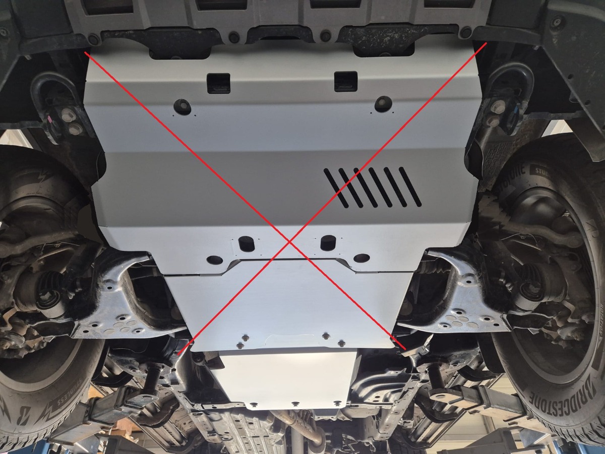 Aluminium-Unterfahrschutz Getriebe | Toyota Land Cruiser 250 (2024-2026) - 7