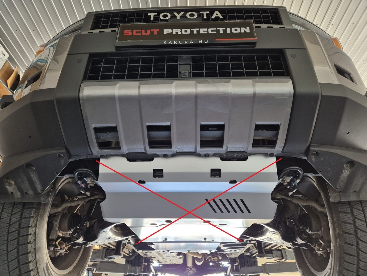 Aluminium-Unterfahrschutz Getriebe | Toyota Land Cruiser 250 (2024-2026) - 9