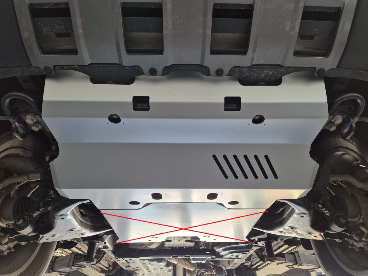 Protezione inferiore radiatore in alluminio | Toyota Land Cruiser 250 (2024-2026) - 6