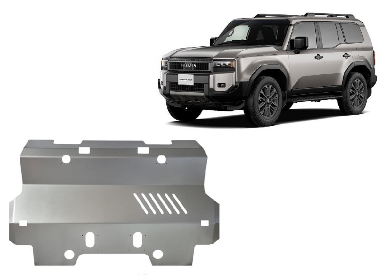 Skid plate Aluminium Radiator | Toyota Land Cruiser 250 (2024-2026) - 3
