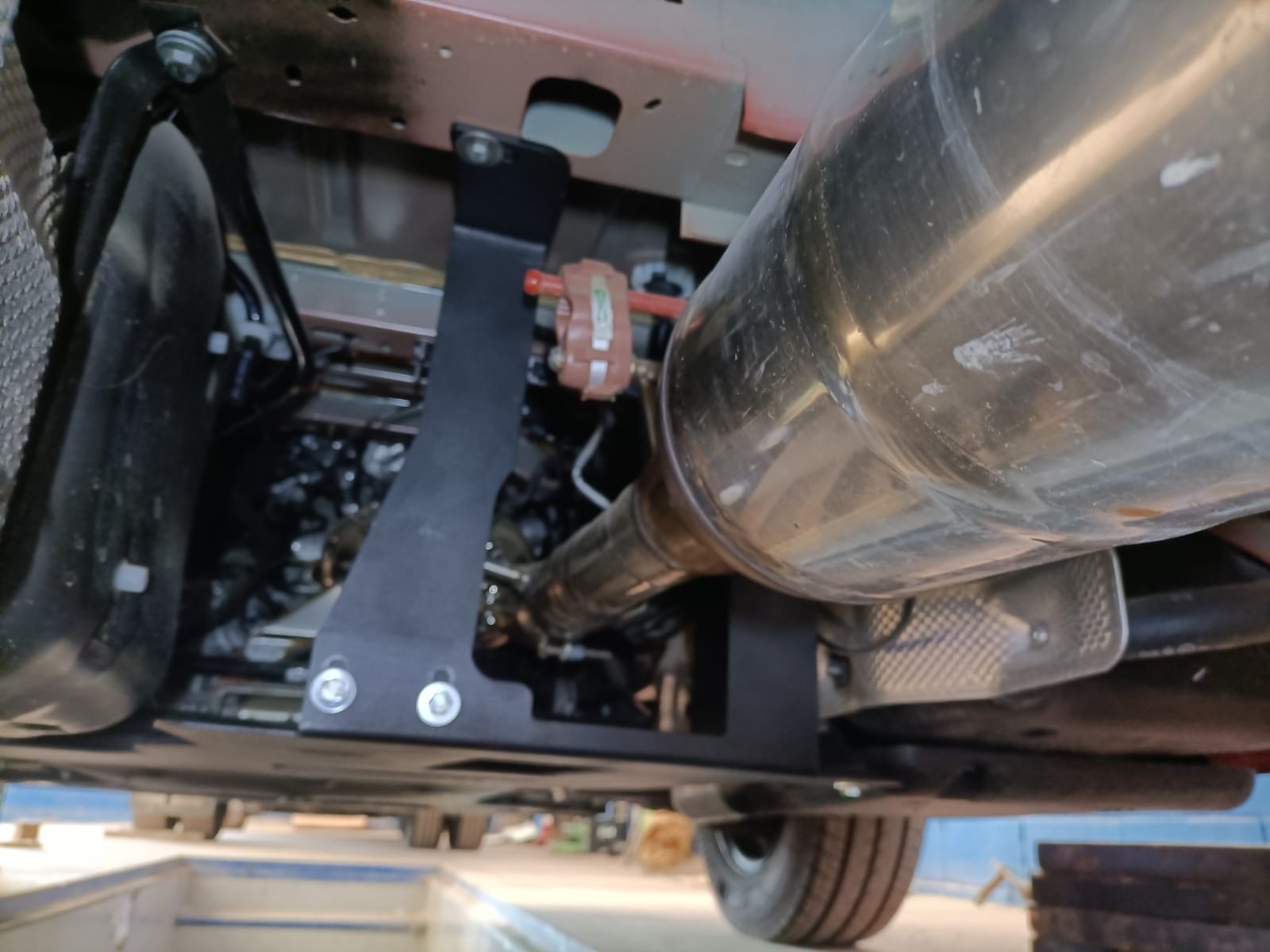 Stahl-Unterfahrschutz Katalysator | Renault Master 3 (2022-2024) - 4