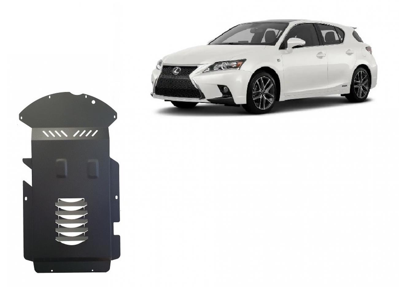 Skid plate Steel Catalytic converter | Lexus CT200H (2011-2022) - 2