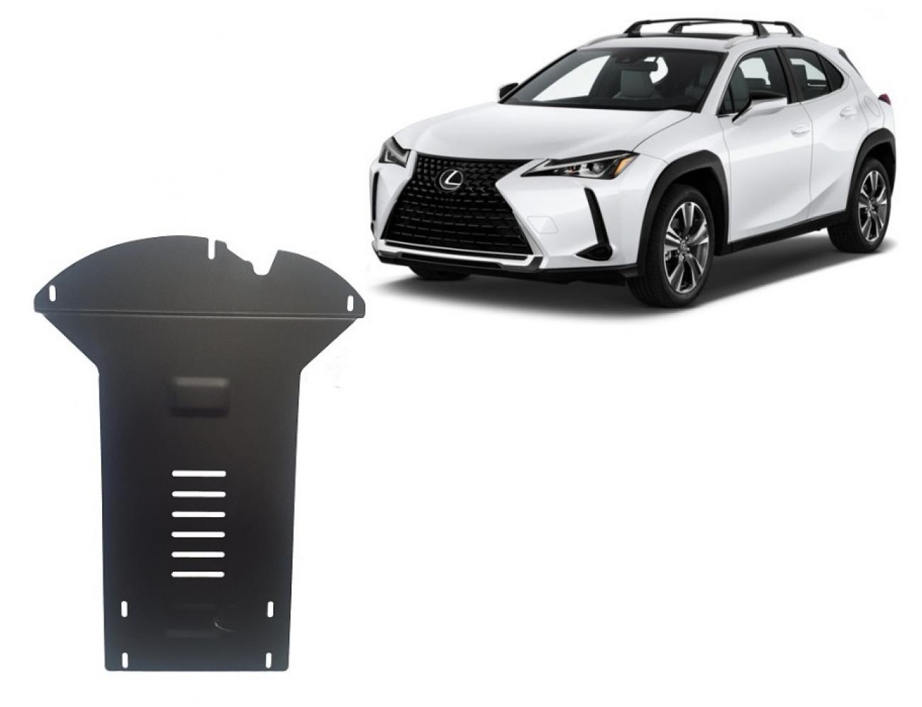 Hasplåt Stål Katalysator | Lexus UX (2019-2026) - 2