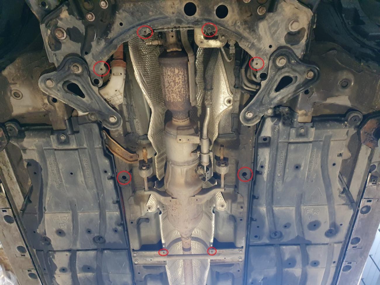 Skid plate Steel Catalytic converter | Toyota Auris (2007-2012) - 4