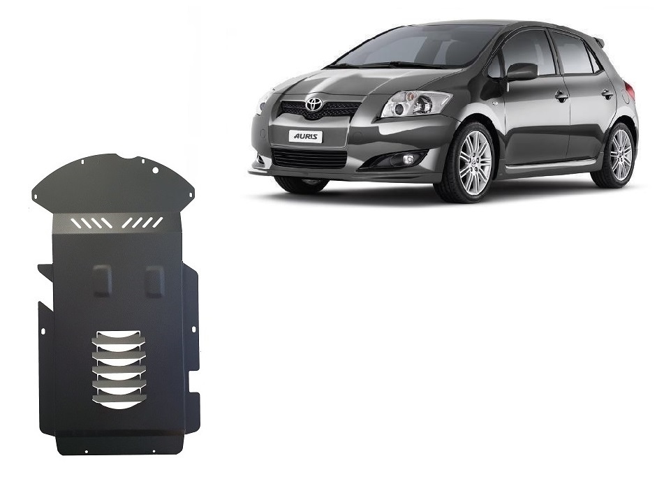 Protection inférieure en acier du catalyseur | Toyota Auris (2007-2012) - 2