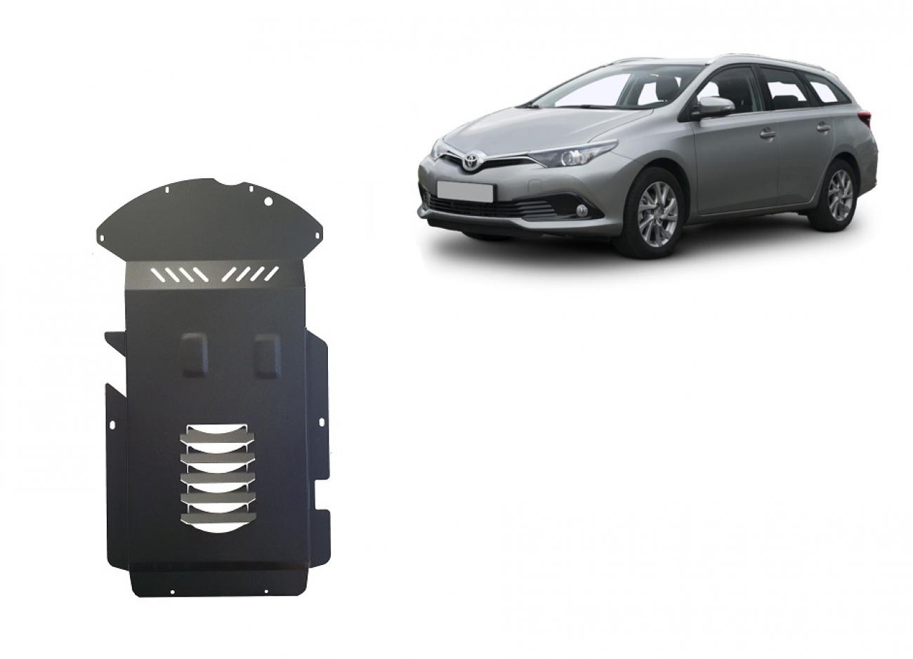 Bundplade Stål Katalysator | Toyota Auris (2012-2018) - 2