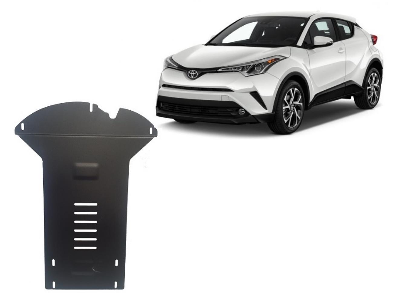 Hasplåt Stål Katalysator | Toyota C-HR (2016-2023) - 2
