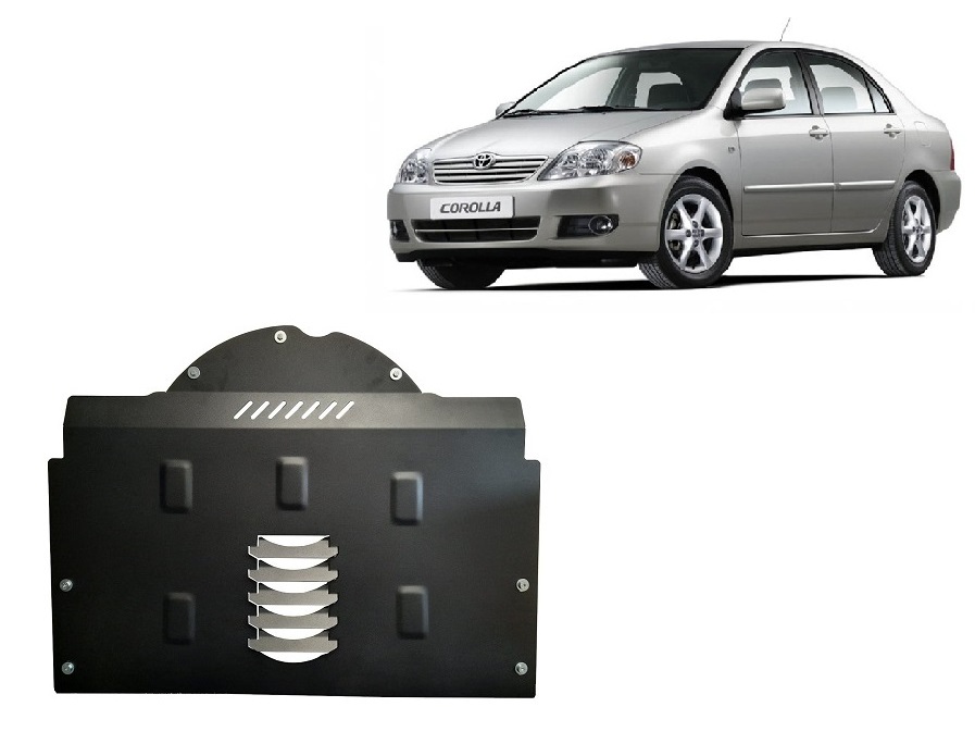 Skid plate Steel Catalytic converter | Toyota Corolla (2002-2007) - 2